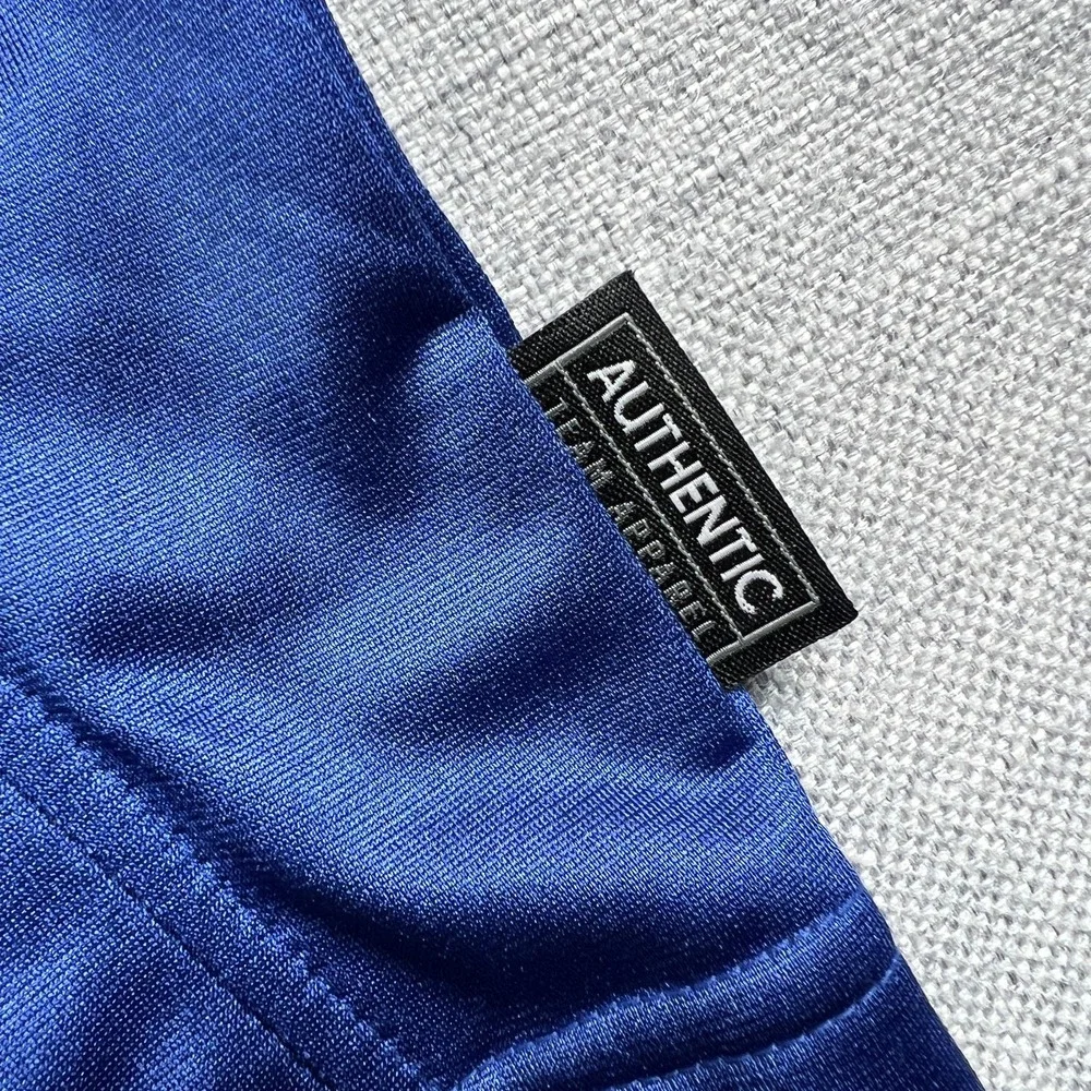 Vintage Nike Team Jacket Mens Small Blue White Full Zip‎ Track Authentic